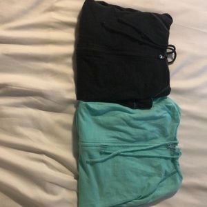 Lot of Maurice’s light hoodies